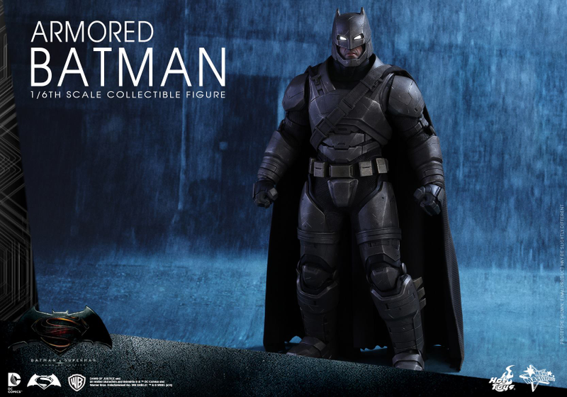 Illustration for article titled Hot Toys' Next Batman v Superman Collectable Is Armored and Awesome